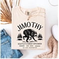 thumbnail image 4 of Jimothy Raccoon Tee – Seattle’s Finest Specimen Shirt, Funny Trash Panda PNW Wildlife Graphic, 4 of 5