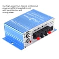 thumbnail image 4 of Car Audio Amplifier, HIFI Audio Music CD DVD MP3 FM Player, High Fidelity Digital Car Audio, Digital Audio Quad Channel Amplifier with DSP Electronic Keyboard Control, 4 of 7