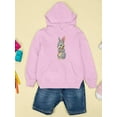 thumbnail image 3 of Happy Bunny With Carrot Hoodie Juniors -Image by Shutterstock,  Medium, 3 of 4