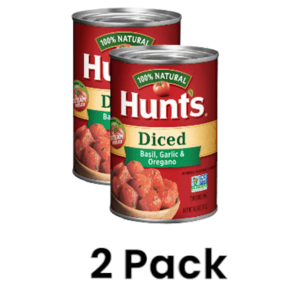 Hunt's Diced Tomatoes (Pack of 2)