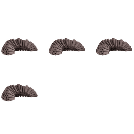 200 Pack Grow Sponges, Seed Pods Replacement Root , Refill for Hydroponic Indoor Garden Growing System