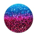 thumbnail image 2 of WIRESTER 7.88 in Round Mouse Pad with Non-Slip Rubber Base for Computers, Laptop, Office & Home - Blue Glitter Sparkle With Black Pink Glitter Leopard, 2 of 5