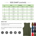 thumbnail image 4 of HAJWOH Mens Tank Tops 3XL Summer Beach Vacation Sleeveless Shirt Muscle Gym Workout Athletic Tank Tops, 4 of 5