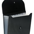 thumbnail image 5 of Pen+Gear 7-Pocket Poly Expanding File, Textured Black, 5 of 7