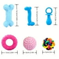 thumbnail image 3 of 18pcs Pet Ball Knot Plush Chew Toy Set, Interactive Toy For Dog For Fun Training, 3 of 4