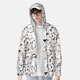 thumbnail image 2 of Balery Cute Cat Sudadera ligera de manga larga con capucha y protección solar UPF 50+ para hombre y mujer, ideal para pesca y running-Small, 2 of 7