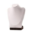 thumbnail image 4 of yotijay Necklace Display Chain Bust Stand Holder Decoration Stylish Elegant Jewelry Bust Beige Velvet, 4 of 9