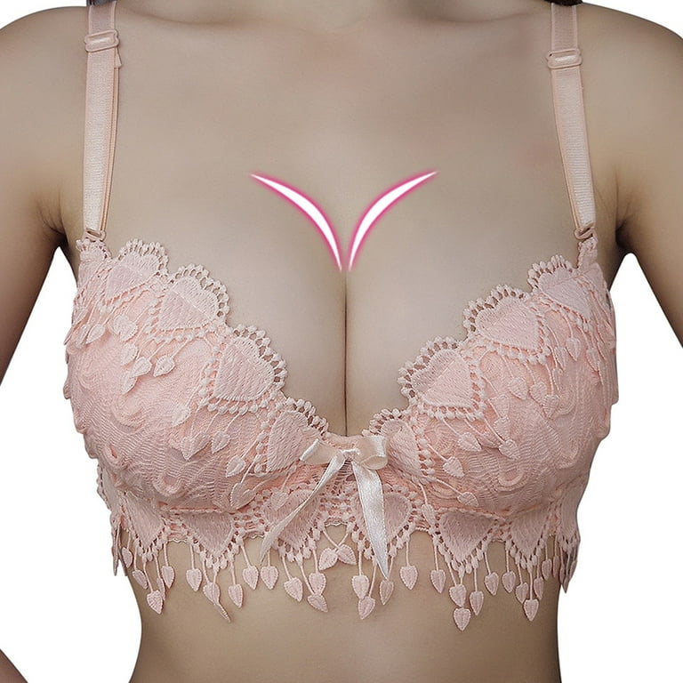 Classic Chinoiserie Embroidery Bra Large Size Push Up Bra
