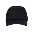 thumbnail image 2 of Top Headwear Men's Snapback Rope Hat - 5 Panel Retro Classic Cap, Black, 2 of 4