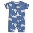 thumbnail image 6 of Gerber Unisex Baby Buttery Soft Short Sleeve Romper with Viscose Made from Eucalyptus, Sizes 0/3M-18M, 6 of 8