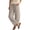 Khaki, variant on Women's Sweatpants Petite Linen Lightweight Breathable Wide Leg With Pockets Sweatpants Wide Leg Pants Woman Beige L