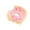 Pink, variant on Lovely Doughnuts Shape Hair Claw Korean Theme Ponytail Holder for Women Girl