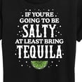 thumbnail image 3 of Instant Message - Be Salty - Cinco De Mayo - Women's Short Sleeve Graphic T-Shirt, 3 of 6