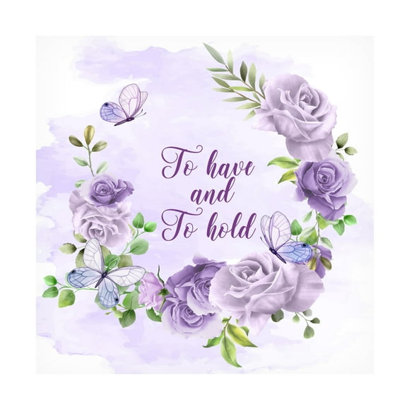 Canvas Wall Art - Jean Plout 'Wedding Joy' Wall Art for Living Room, Bedroom, or Office Décor by Trademark Fine Art - 14 x 14 Inches