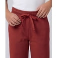 thumbnail image 4 of Real Essentials 3 Pack: Girls' Fleece Open Bottom Soft Athletic Performance Casual Sweatpants(Ages 7-16), 4 of 6
