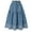 A-Navy159, variant on XIAONU Womens Tiered Midi Skirt Denim Elastic Waist Patchwork Skirt Casual Boho Vacation Long Skirt