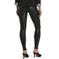 thumbnail image 2 of Hue Women's Body Gloss Leggings, Black Metallic, Medium, 2 of 2