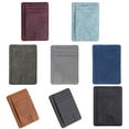thumbnail image 2 of Ultra Slim RFID Blocking Minimalist Wallet Business Card Cover for Case Super Thin Men Leather Bank ID Credit Card Holde, 2 of 8