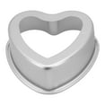 thumbnail image 4 of Aluminum Heart Shaped Cake Pan Chocolate Baking Mould 3 5 6 8 10in for Kitchen, 4 of 9