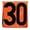 Orange, variant on FOOTBALL WEIGHTED SIDELINE MARKERS-WH/BLK