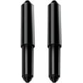thumbnail image 1 of Toilet Paper Holder Roller, 2 Pcs Black Replacement Plastic Spring Loaded Insert Spindle Tissue Holder for Bathroom, Bedroom, Home, 1 of 7