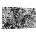 thumbnail image 1 of ARTCANVAS Black White Gray Splatter Modern Canvas Art Print - Size: 40" x 26" (1.50" Deep), 1 of 9