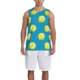 thumbnail image 6 of Rocae Ball Tennis for Men's Basketball Jersey Lightweight and Breathable Athletic Tank Top,Quick-Drying Sports Jersey Small, 6 of 9