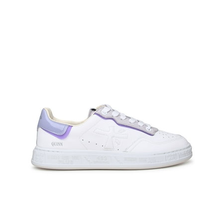 

PREMIATA SNEAKER QUINND IN MISTO PELLE BIANCA