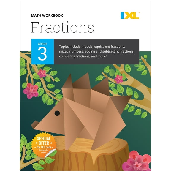 IXL Topic-Specific Workbooks IXL Math Workbook: Grade 3 Fractions, (Paperback)