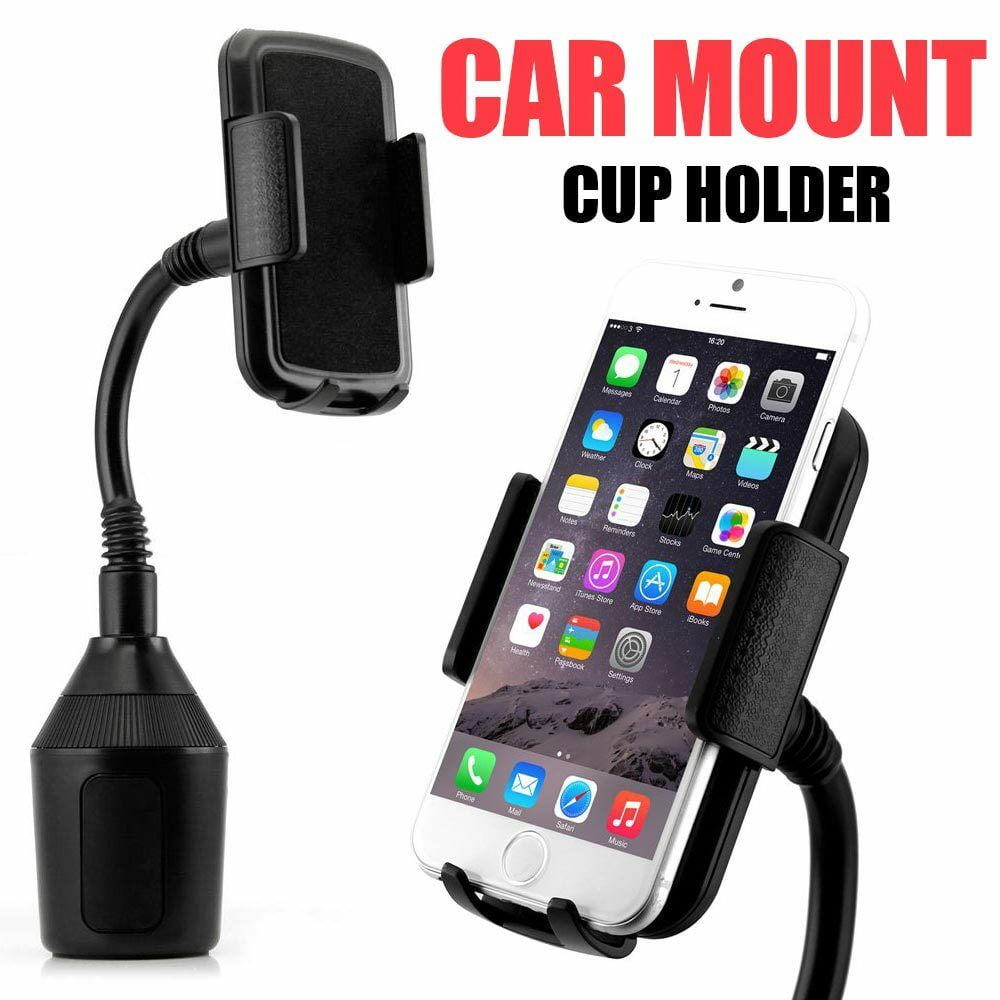 Universal Cell Phone iPhone Car Mount Adjustable Gooseneck Cup Holder