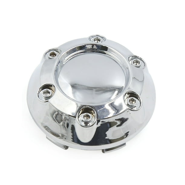 6 Clips 68mm Diameter Car Auto Silver Tone Wheel Center Hub Cap Cover