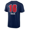 thumbnail image 3 of Men's Jarren Duran Navy Boston Red Sox Fastball Player Name & Number T-Shirt, 3 of 3