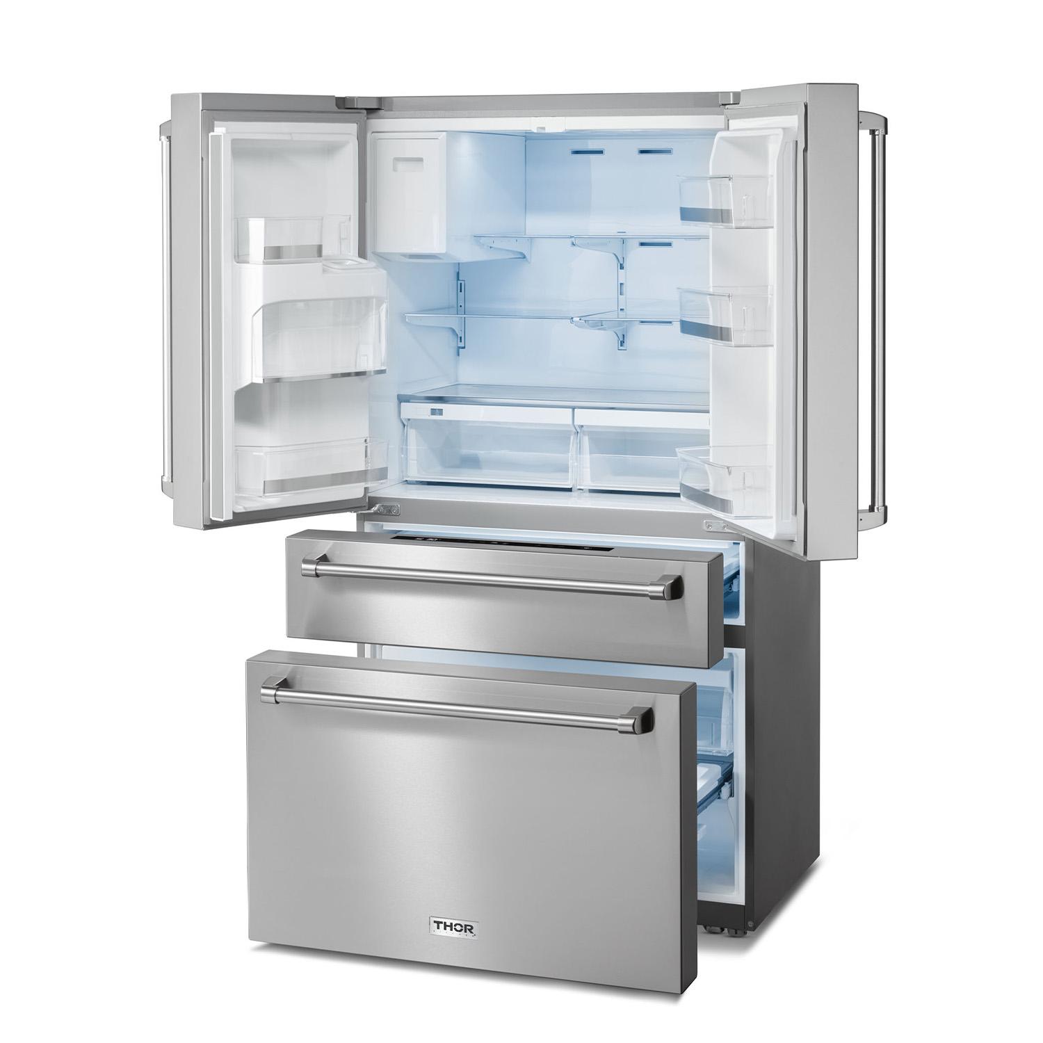 THOR KITCHEN TRF3601FD french door freestanding refrigerator