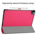thumbnail image 5 of iPad Pro 11 Case 2020, Allytech PU Leather Slim Fit Folio Flip Trifold Kickstand Smart Cover with Auto Sleep Wake Apple Pencil Charging Full Protective Case Cover for Apple iPad Pro 11" 2020,Rose, 5 of 7