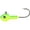 Chartreuse/Moss, variant on Northland Smeltinator 1/4oz Swimbait Jighead 3/0 Gussy Shad