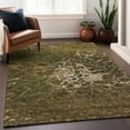 thumbnail image 6 of Addison Rugs Mayfield Washable Transitional Modern Chocolate Rectangle Rug, 3' x 5', 6 of 6