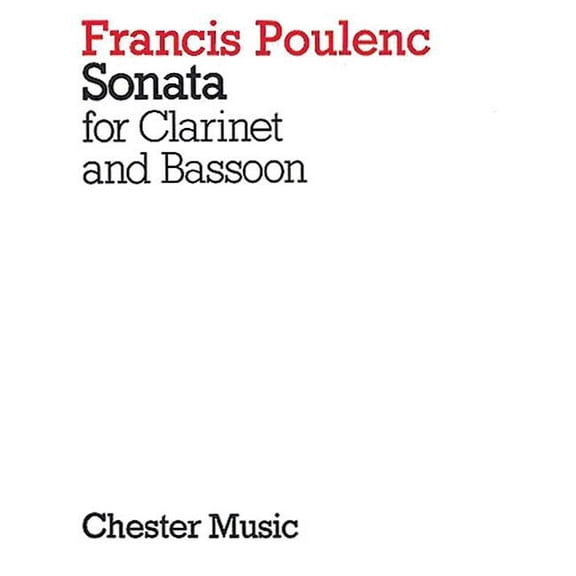 Sonata for Clarinet and Bassoon (Paperback)