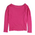 thumbnail image 2 of Project Social T Womens Metallic Thread Embellished T-Shirt, Pink, Small, 2 of 2