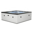 thumbnail image 1 of Wave GARDA, Hot Tub & Spa, Rigid Eco Foam Walls, All-in-One Integrated, 6 Person, Portable, Skin Changeable, Energy Efficient, Quiter, Square – PEBBLE RATTAN, 1 of 8