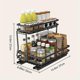 thumbnail image 3 of Kitchen cabinet storage rack drawer type seasoning dishes layered rack pullout storage rack, 3 of 5