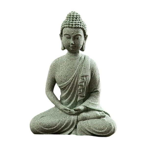 Sitting Buddha Statue Decorative Outdoor Indoor Gift Ornament Porch Type  A-05 