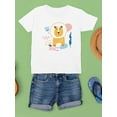 thumbnail image 3 of Funny Lion Doodle T-Shirt Juniors -Image by Shutterstock,  Medium, 3 of 4