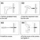 thumbnail image 4 of 4 Pack Natural Wood Hooks Durable Wall Mount Coat Hat Towel Hooks For Living Room Bathroom (hyperbolic Hook) DMJ.N, 4 of 5