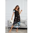 thumbnail image 3 of Ekouaer Moomoo Nightgownsfor Women House Dress Long Nightgown Flora Print Mumus Dress, 3 of 6