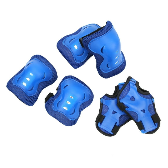 Octpeak Skateboard Pads Protective Gear Kit, Adjustable Knee Pads Elbow Pads Wrist Guards Set Ultra‑durable For Skating For Skateboarding For Boys Girls For Kids