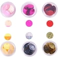 thumbnail image 5 of 1Set DIY Ornament Accessories Plastic Paillette Beads Sequins Beads Disc 15x30mm Mixed Color, 5 of 9