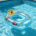 thumbnail image 3 of Car Shaped Swimming Ring Extended Swimming Seat (Blue), 3 of 10