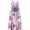 Black Purple Floral, variant on Women'S Flowy Wide Leg Jumpsuit Painted Blossoms Summer Beach Casual Sleeveless Rompers With Pockets
