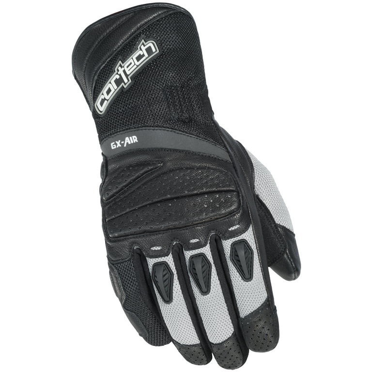 Cortech GX Air 4 Gloves Silver/Black XL 8322-0407-07 - Walmart.com