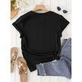 thumbnail image 2 of Womens Student Back To School Letter Print Teacher Gift For Crew Neck T-Shirt With Patterned Prints - Loose Short Sleeves For Spring & Summer Style - Trendy Casual Tees Clothing Tee For Adult, Men, W, 2 of 7